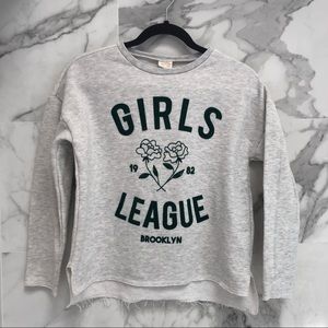 Zara Girls Sweatshirt | Kids | 11/12
